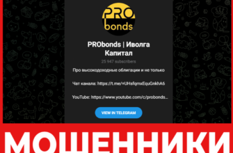 PRObonds Иволга Капитал лицевая сторона скрин